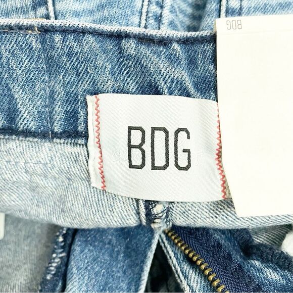 NWT BDG Rih Extreme Baggy Jean Blue Swirl Multi Streetwear Jeans Size 24 | 00 - Picture 13 of 14